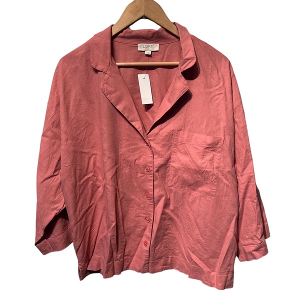 LOFT Other - Loft Rose Pajama top Large NWT
